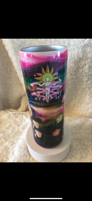 Custom Alcohol Ink Tumbler